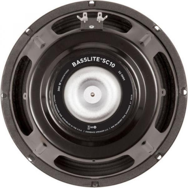 Eminence Basslite SC10-32 10&#034; Bass Guitar Speaker 100W 32 Ohm #1 image