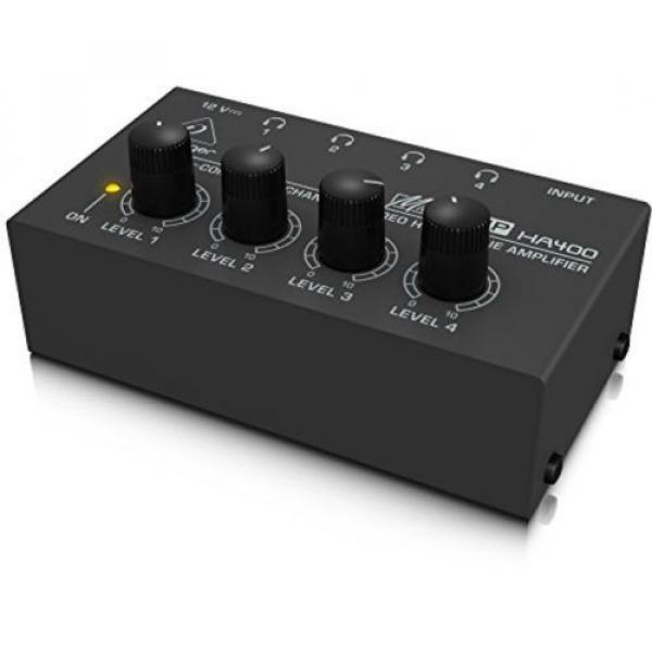 Behringer HA400 Microamp 4 Channel Stereo Headphone Amplifier #4 image