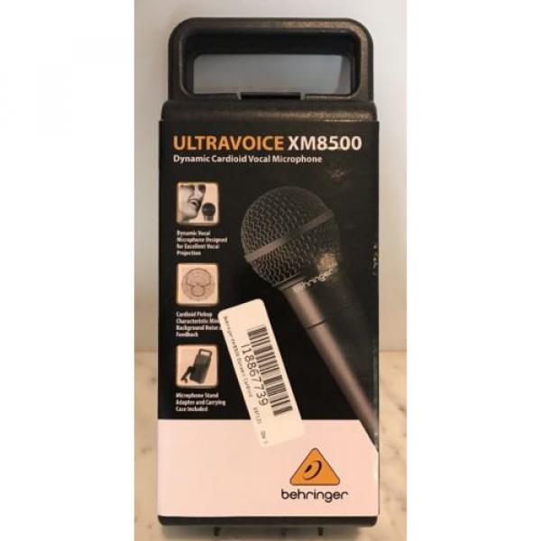 Brand New Behringer XM8500 Dynamic Cardioid Vocal Mic-ShipsW/in24hrs #1 image