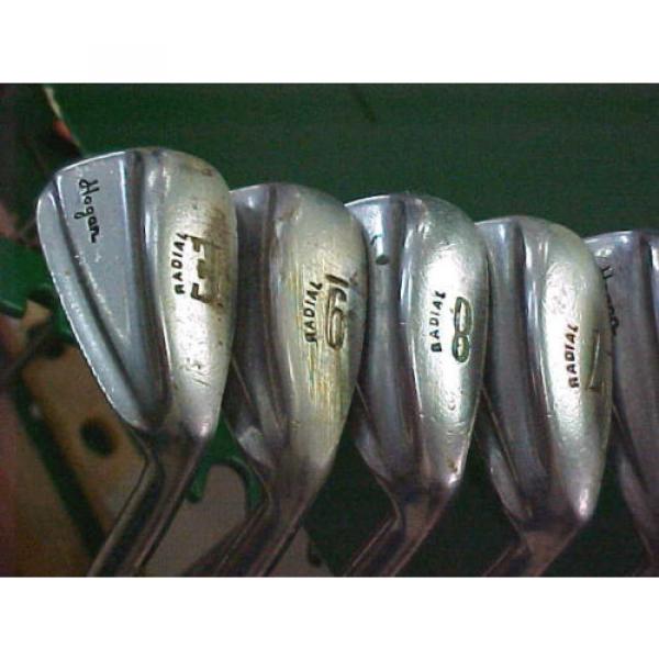 Ben Hogan Radial Sole Forged Tour Blade Golf Clubs Irons Set Apex # 3 Shafts 3-P #5 image