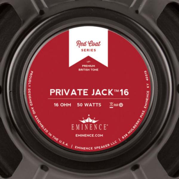 Eminence Private Jack 12&#034; Guitar Speaker Red Coat 16 ohm 50W 100dB Replacement #5 image