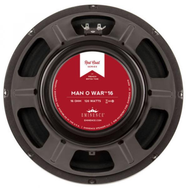 Eminence Man O War 12&#034; Guitar Speaker Red Coat 16 ohm 120W RMS 101dB Replacemnt #3 image