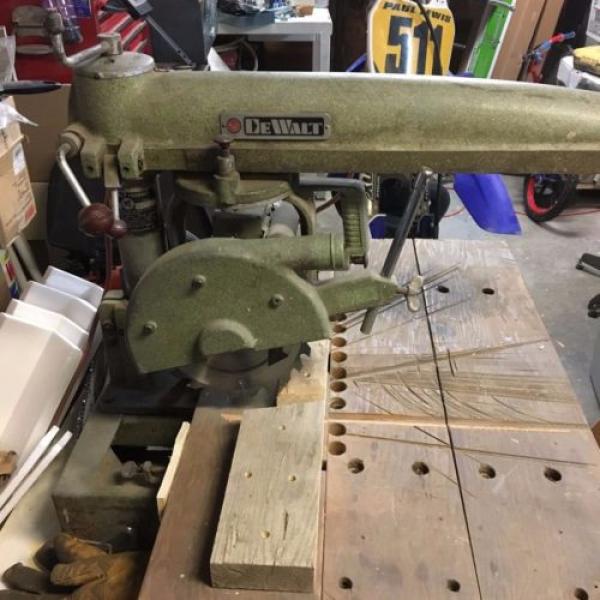 American Machine &amp; Foundry DeWalt 9&#034; radial arm saw #2 image