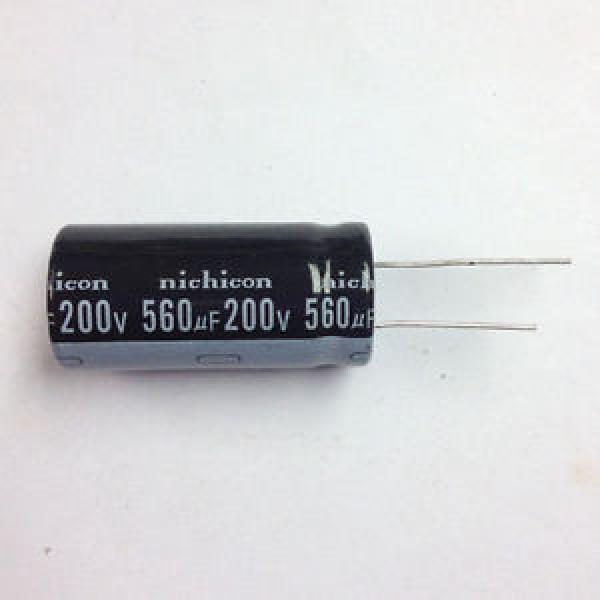 Electrolytic Capacitor Cylindrical Type 200V 560uF Radial Repair Easy DIY #1 image