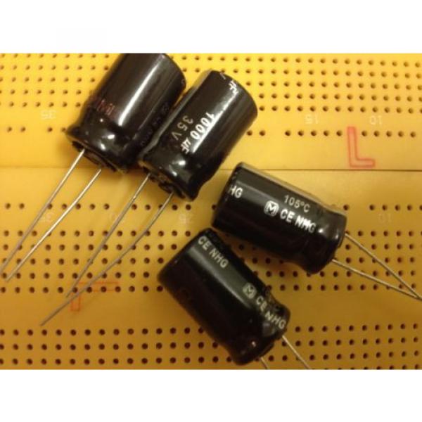 35V 1000uF 1200uF 1500uF 1800uF 2200uF 2700uF 3300uF 4700uF Al Capacitors Radial #3 image