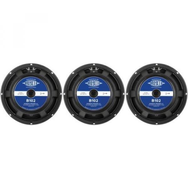 Eminence Legend B102 Legend Series 10&#034; 200-Watt Replace... (3-pack) Value Bundle #1 image