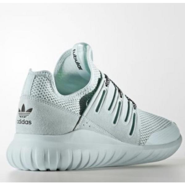 Adidas Mens Tubular Radial Ice Mint Core Black S76717 Size 8-13 Suede Green #5 image