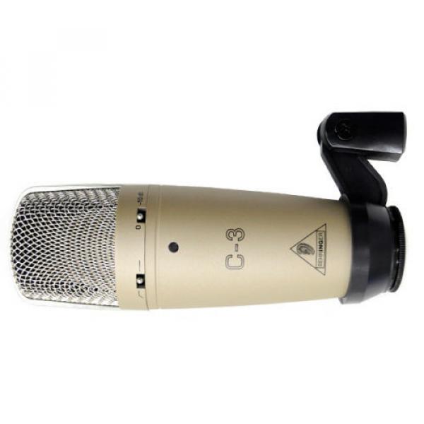 New BEHRINGER C-3 Dual-Diaphragm Studio Condenser Microphone From Japan #1 image