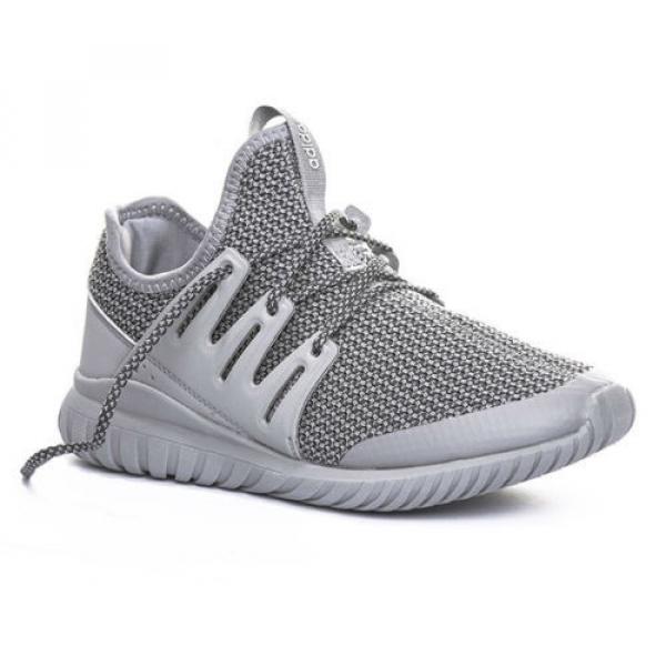 Adidas Tubular Radial Junior Mesh Trainers Size UK 3 - 6.5 #1 image