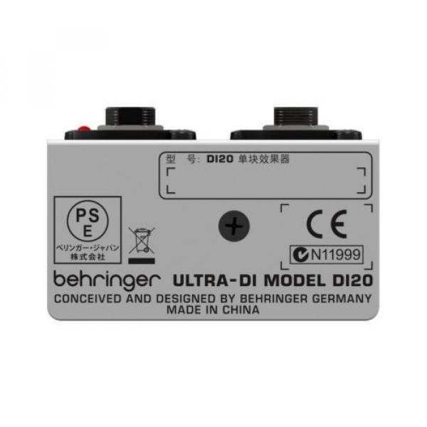 Behringer Ultra DI DI20 2-Channel Direct Injection Box/Splitter BRAND NEW #4 image