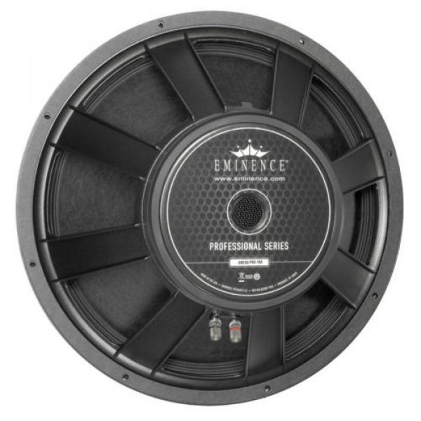 Pair Eminence Omega Pro-18A 8 ohm 18&#034; Sub Woofer 97dB 4&#034;VC Replacement Speaker #3 image