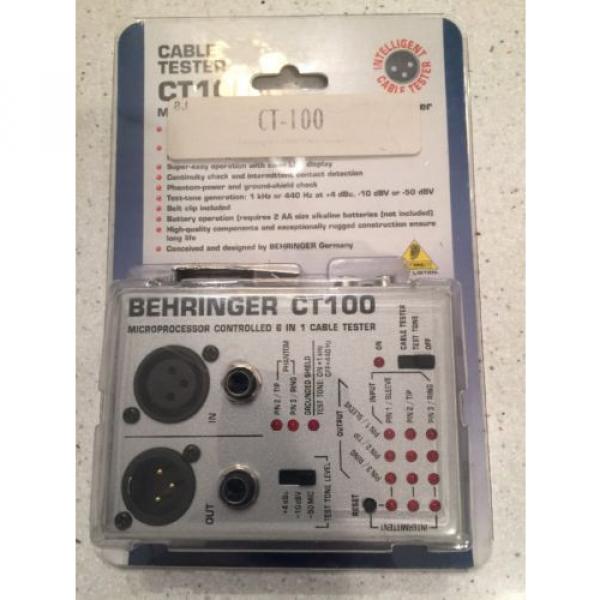 Behringer Cable Tester #1 image