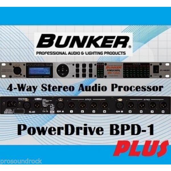 BUNKER BPD-1 Plus Processor Spk Mng (alt DBX DriveRack PA2, Behringer DCX2496) #1 image