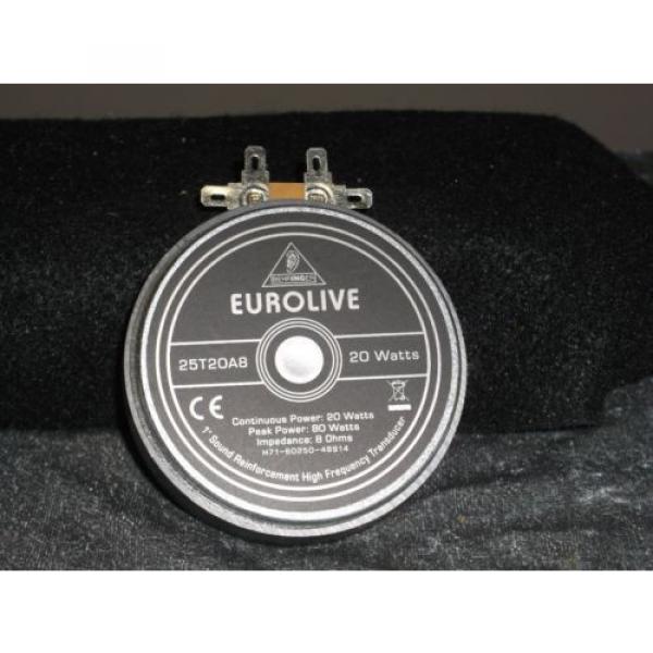 Behringer EUROLIVE 25T20A8 1&#034; Sound Reinforcement High Frequency Transducer #1 image