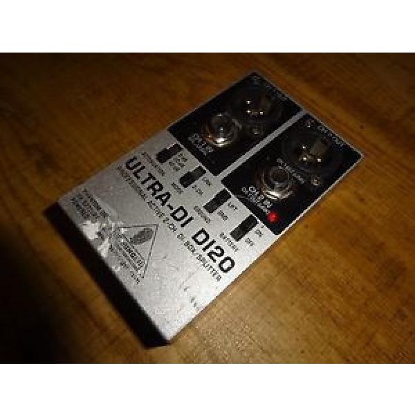 Behringer Ultra-Di Di20 Professional Active 2-Channel Di-Box/Splitter #1 image