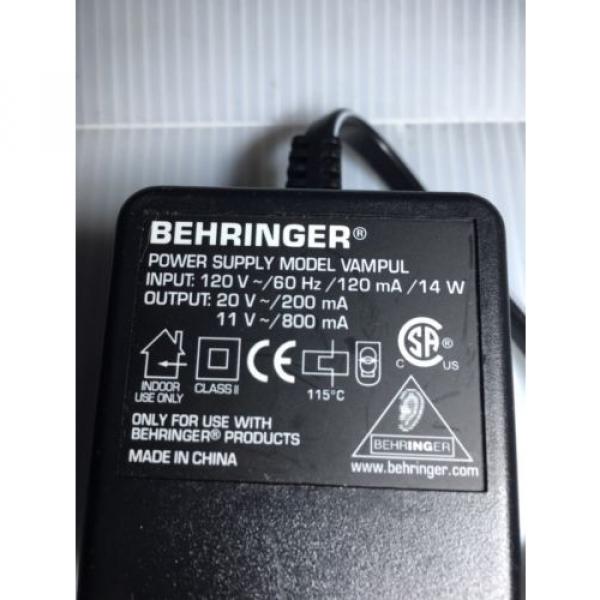 BEHRINGER VAMPUL POWER SUPPLY #3 image