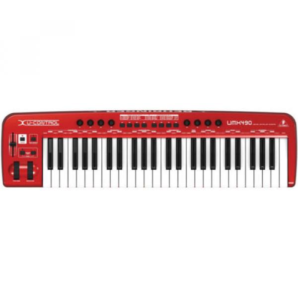 Behringer U-CONTROL UMX490 Controller Keyboard 49 Key USB/MIDI w/Audio Interface #2 image