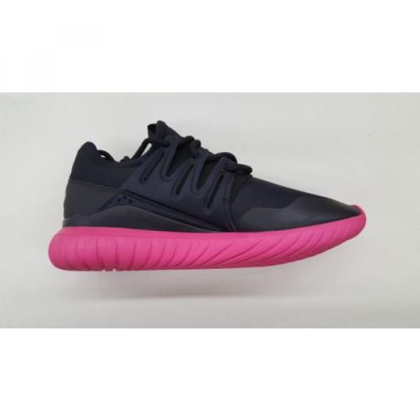 ADIDAS ORIGINALS TUBULAR RADIAL BLACK EQUIPMENT PINK MENS SIZE SNEAKERS S75393 #2 image