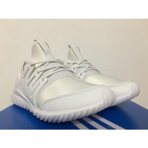 Adidas Tubular Radial K (GS) Crystal White Boys Girls Youth SZ (S75008) #7 image