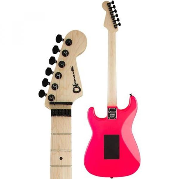 CHARVEL PRO MOD SO-CAL STYLE 1 2H FR Neon Pink E-Guitar #3 image