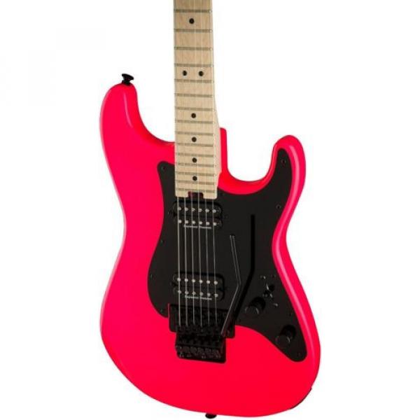 CHARVEL PRO MOD SO-CAL STYLE 1 2H FR Neon Pink E-Guitar #4 image