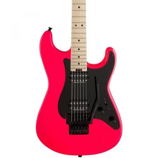 CHARVEL PRO MOD SO-CAL STYLE 1 2H FR Neon Pink E-Guitar #5 image