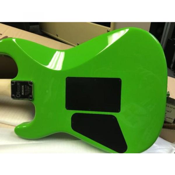 Charvel San Dimas 1 2H FR Floyd Rose Seymour Duncan Neon Green #5 image