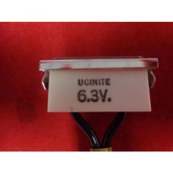 Ucinite Light/rectangular lens,6.3V Amp Amplifier Valco Gretsch Supro Kalamazoo #2 image