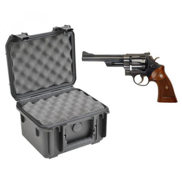 SKB Waterproof Plastic Gun Case Smith &amp; Wesson 28 Six Shot .357 Magnum Revolver #1 image