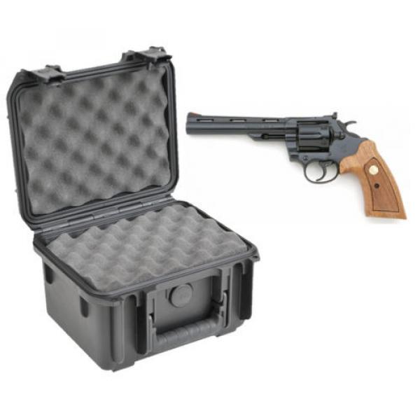 SKB Waterproof Plastic Molded Gun Case Colt Trooper Six Shot Handgun Revolver #1 image