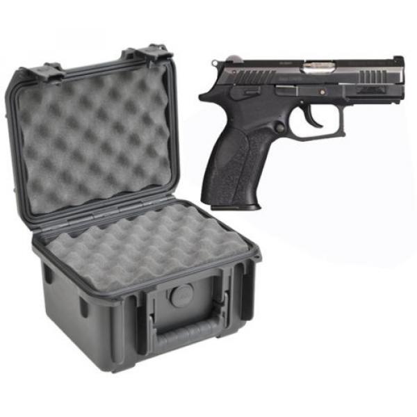 SKB Waterproof Plastic Gun Case Walther P1 Semi Automatic 9Mm Handgun Pistol New #1 image