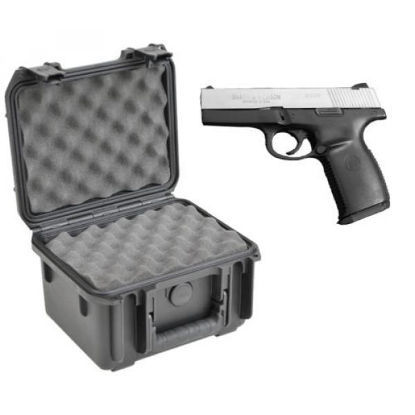 SKB Waterproof Plastic Gun Case Smith &amp; Wesson Sw357V .357 Sig Handgun Pistol #1 image