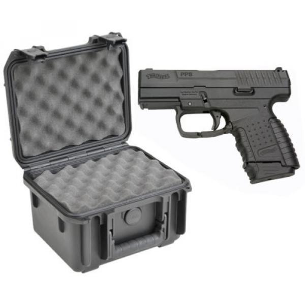 SKB Waterproof Plastic Gun Case Walther Pps Semi Auto 9Mm .40 S&amp;W Handgun Pistol #1 image