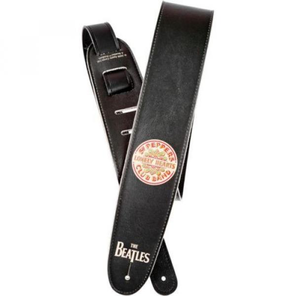 D&#039;Addario Planet Waves Vinyl 2.5&#034; Beatles Guitar Strap Sergeant Pepper&#039;s #1 image